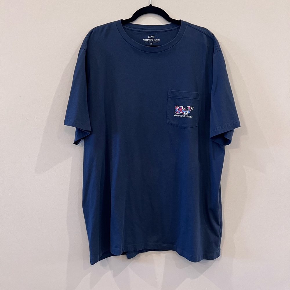 Mens Vineyard Vines Navy Blue Jeep Tshirt Size XL